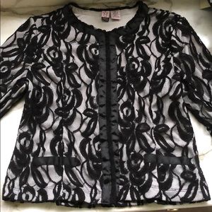 Lace blazer